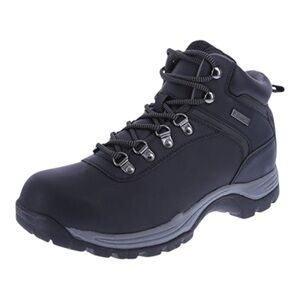 Rugged Outback Alpine Boots Men’s Waterproof Black Hiking Boots 9 1/2